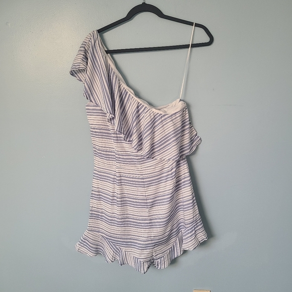 BB Dakota Womens Size 8 "Colleen Romper" Light Blue - Picture 4 of 7